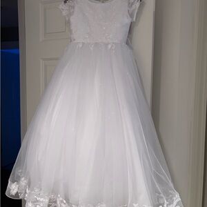 Sweetie Pie Collection Elegant White Lace Dress